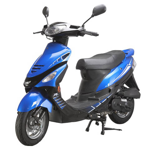 Скутер Racer Meteor RC50QT-3 50cc (мотокомплект) без ПТС — скутер Racer